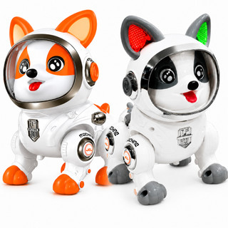 Brinquedo Cachorro Robô Inteligente Infantil Dança Canta Repete Voz Com Luz