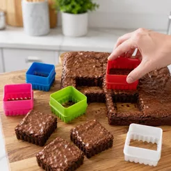 Cortador de Biscoito Babado Frisado C/5 Unidades SilverChef