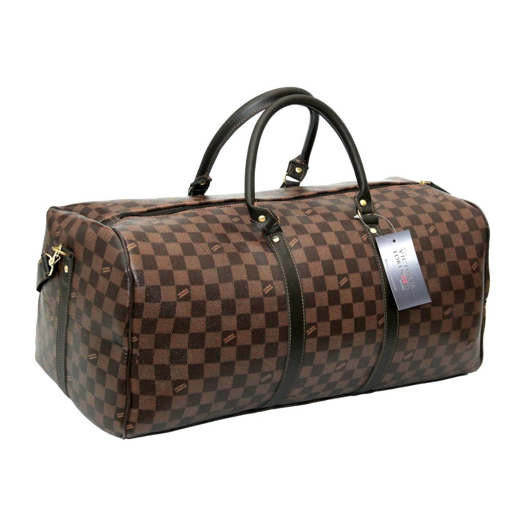 Kit Bolsas Feminina Mala + Necessaire Aero Viagem Promoção XADREZ — imagem 2 de 2