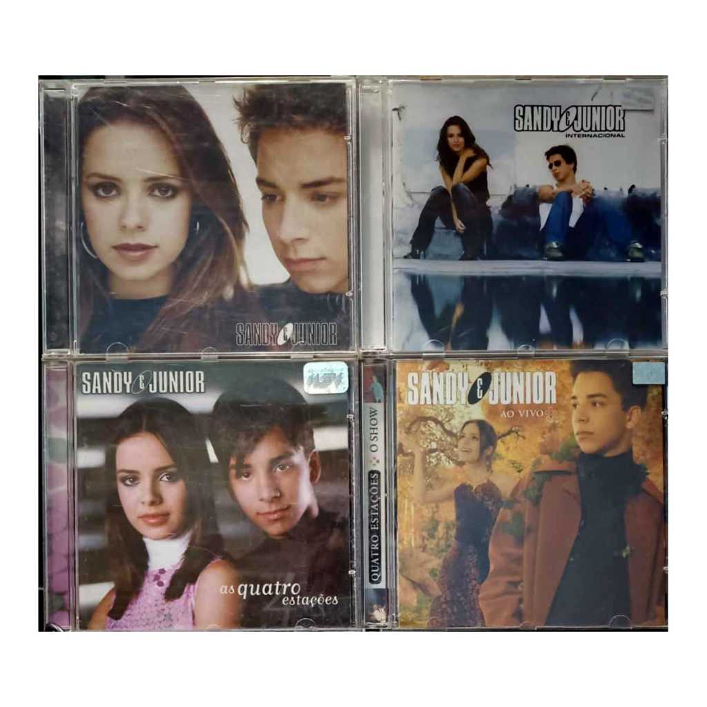 4 CDs Sandy Junior - Quatro Estações + Vivo, Sandy Junior, Internacional