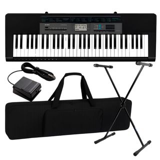 Kit Teclado Arranjador Musical Casio CTK2550 61 Teclas + Capa Suporte Pedal