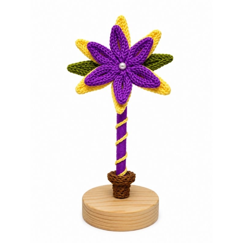 kit caneta personalizada centro de mesa jardim encantado flor margarida 20cm lembrancinhas festa rapunzel princesa