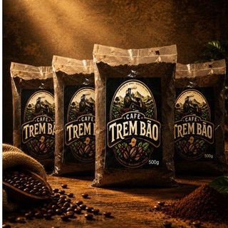 Kit 4 pct 500gr Café Torrado e Moído Torra escura forte encorpada sabor intenso