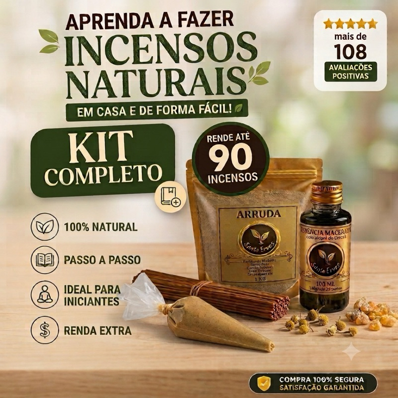 kit Mistura Incenso Pronta  OU 2 Essências macerada no álcool cereal