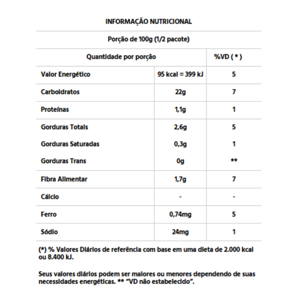 Kit 2un Mandioquinha Cozida No Vapor 500G Vapza — imagem 2 de 2