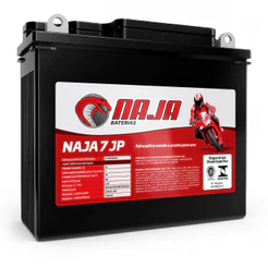 Bateria Moto Honda Cbx 200 NAJA Pioneiro Mbr 7 Vp 12v 7ah
