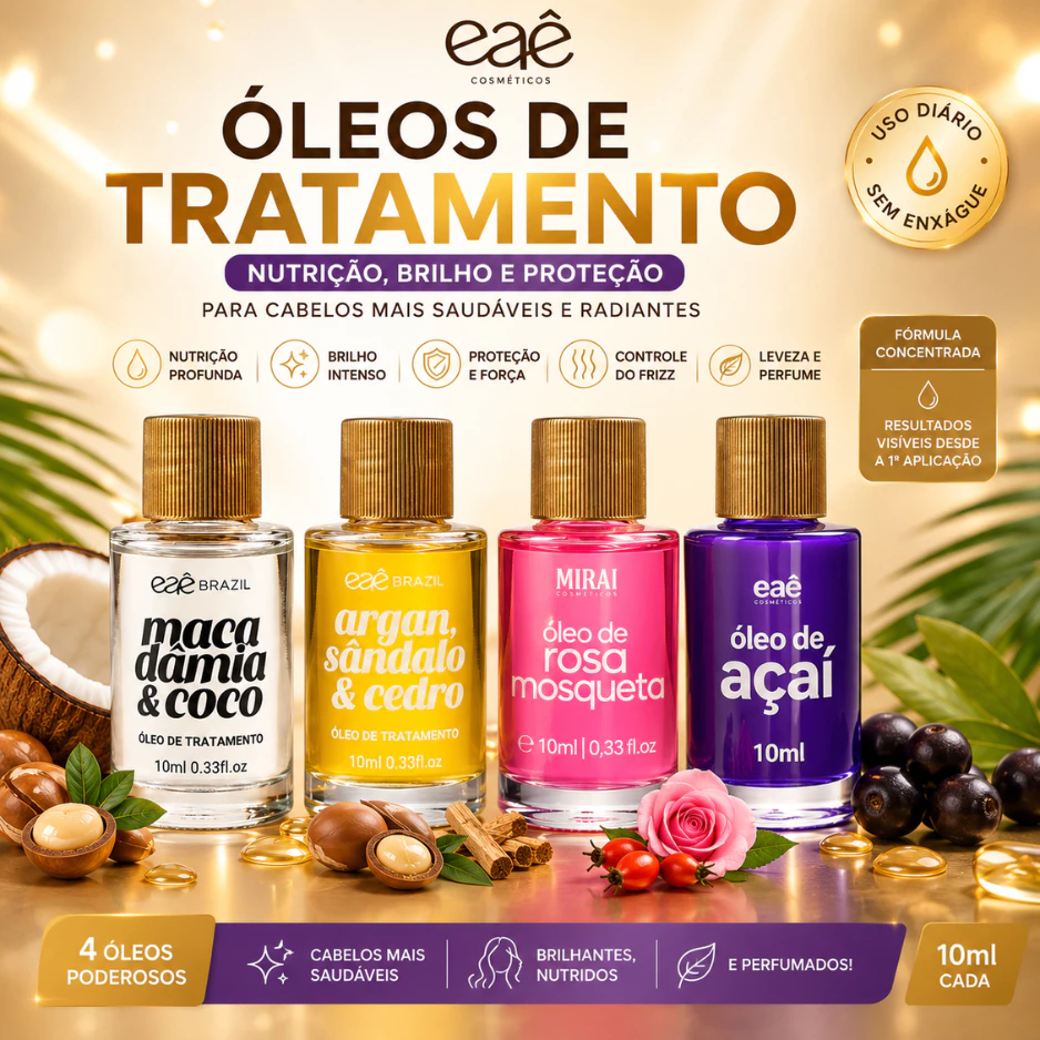 Óleo Finalizador 10ml (Escolha) Eaê Brazil — imagem 1