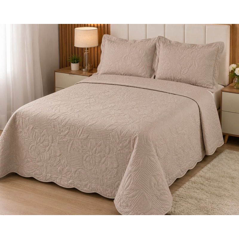 Kit Cobre Leito Aritex King Size – Elegância e Conforto para seu Quarto 80%algodão /20%poliéster