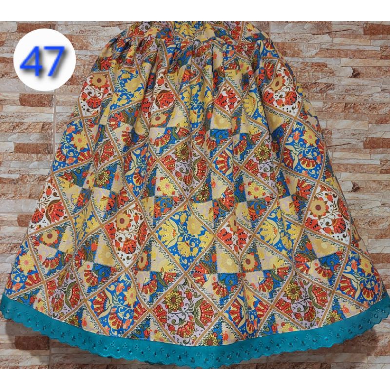 Saia umbanda e candomblé estampada 43