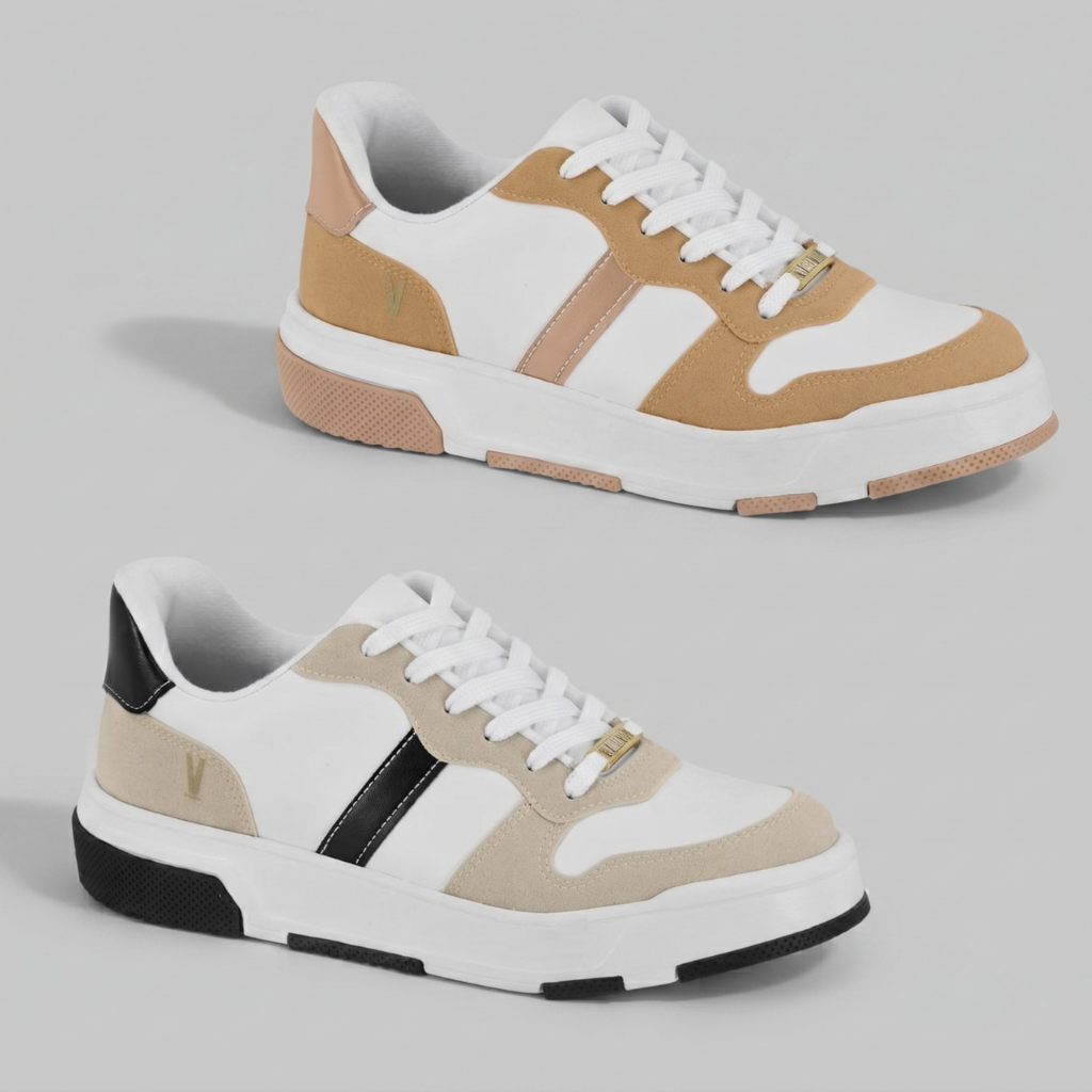 Tênis Feminino Vizzano Casual Pelica Camurça Original Conforto