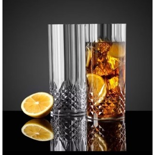 Jogo com 6 Copos Long Drink D'Arques Gamma 330ml em Vidro Transparente