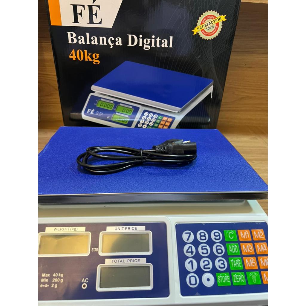 Balança digital de cozinha mini bivolts 110/220v eletrônica recarregável