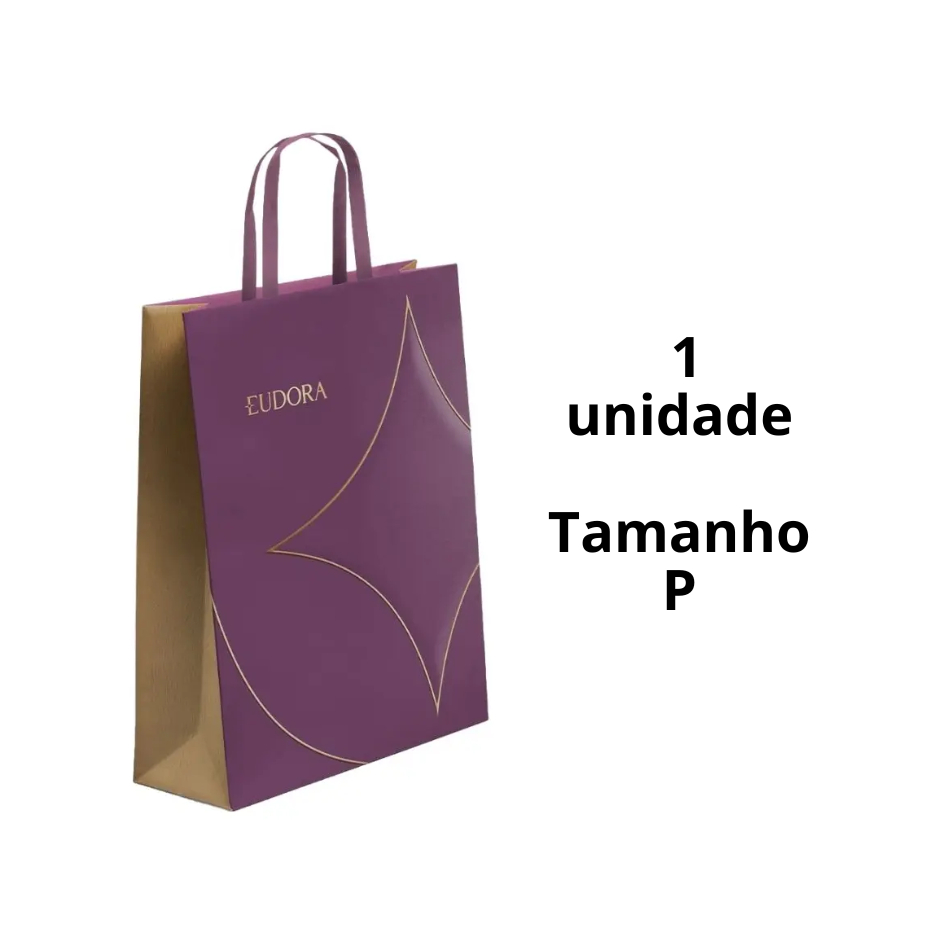 Promoção Sacola de Presente P - Eudora - Monte o seu kit - Unidade Avulsa