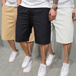 KIT 2 OU 3 Bermuda Sarja Masculina Colorida Premium Jeans Casual Confortável Slim Reta Moda Verão Diversas Cores Básica