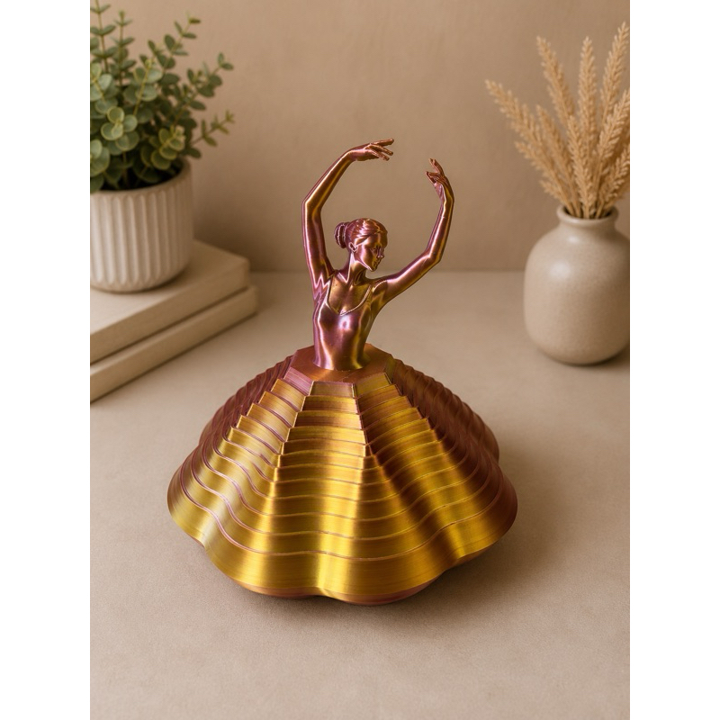 Bailarina Sensorial 3D - Impressão 3D Articulada