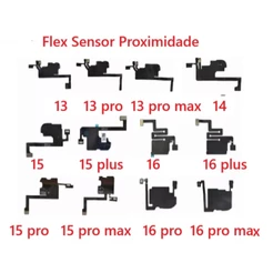 Flex Sensor Proximidade Luminosidade Face Id Para iPh 13 13 Pro 13 Pro Max 14 Pro Max 15 Pro Max 16 Pro 16 Pro Max