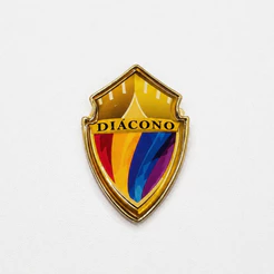 Broche Diaconato Quadrangular | 2ª Linha
