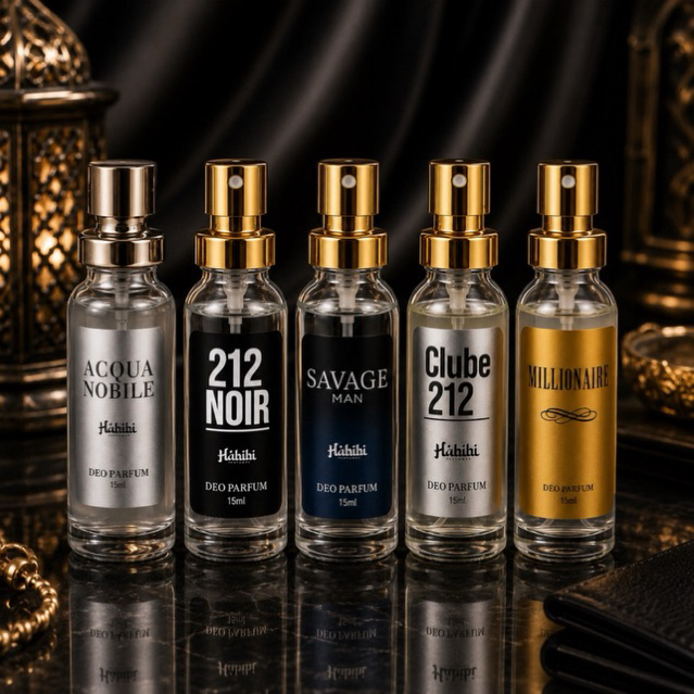 ATACADO 20 Unidades mini perfume árabe inspiração alta perfumaria masculina