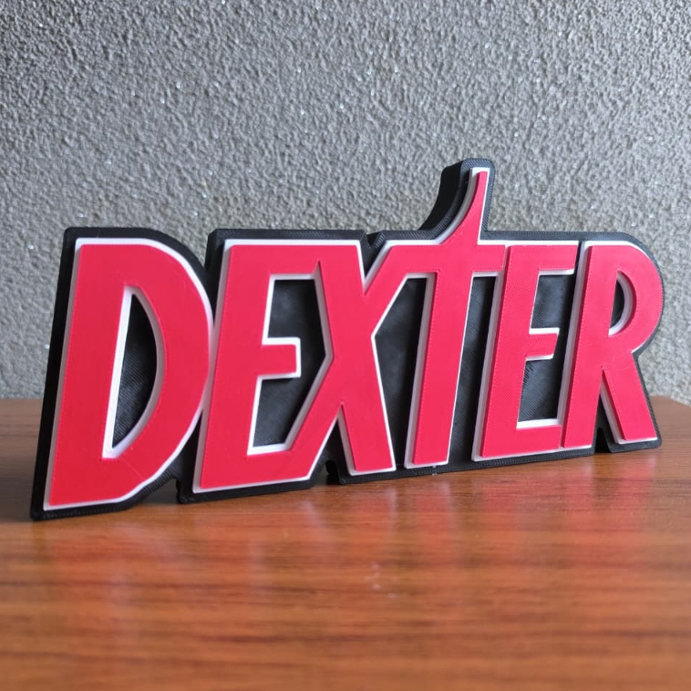 Letreiro Dexter Decorativo | 2 Modelos de Placas Decorativas da Série Dexter