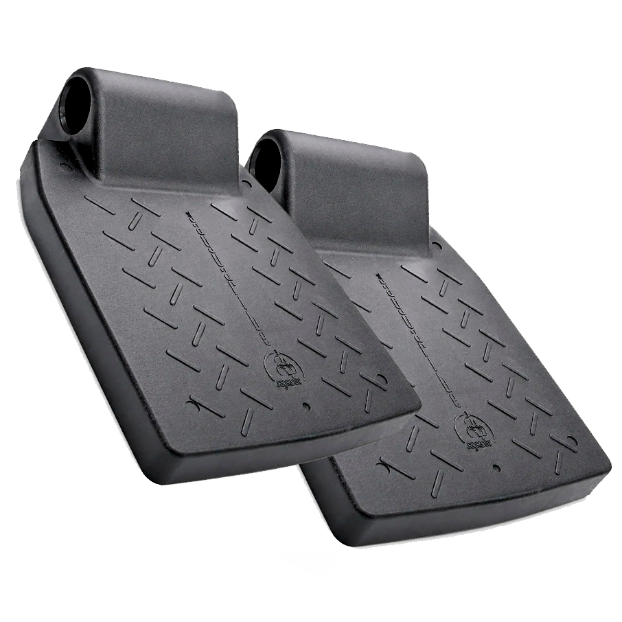 Apoio de Pé Pedal Lateral para Cadeira de Rodas Jaguaribe KIT (PAR)