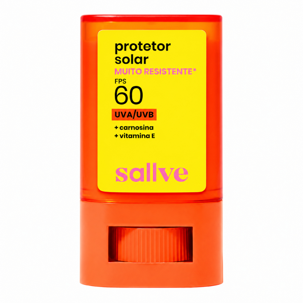 Protetor Solar Bastão FPS 60 Sallve