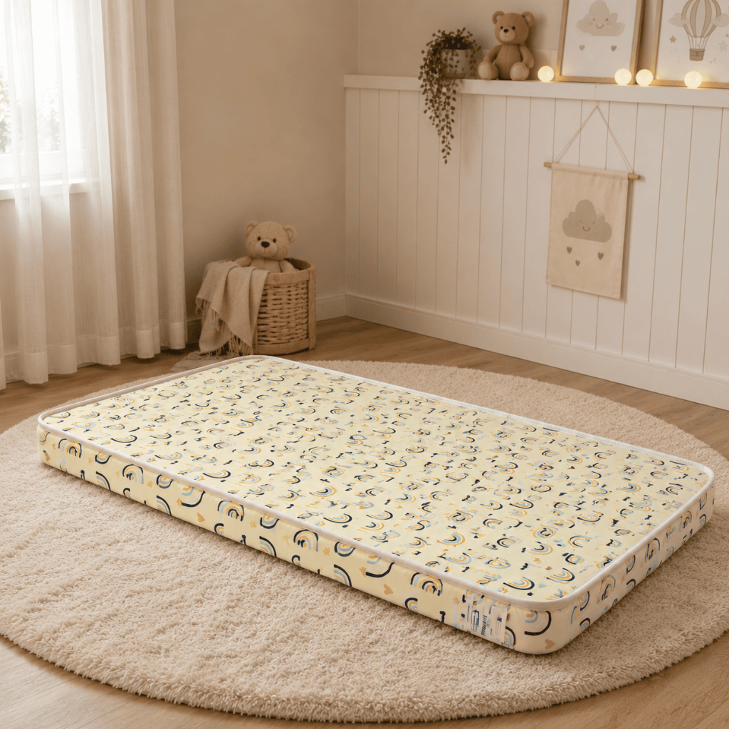 Colchão Para Berço 130x70Cm Americano Espuma D18 Hipoalergênico Certificado Conf