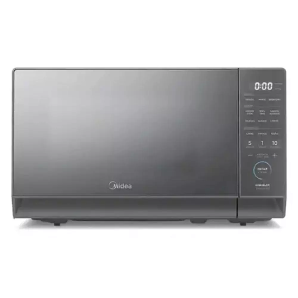 Micro-Ondas Midea MasterCook 20L Porta Espelhada Prata MHP20S1 110V