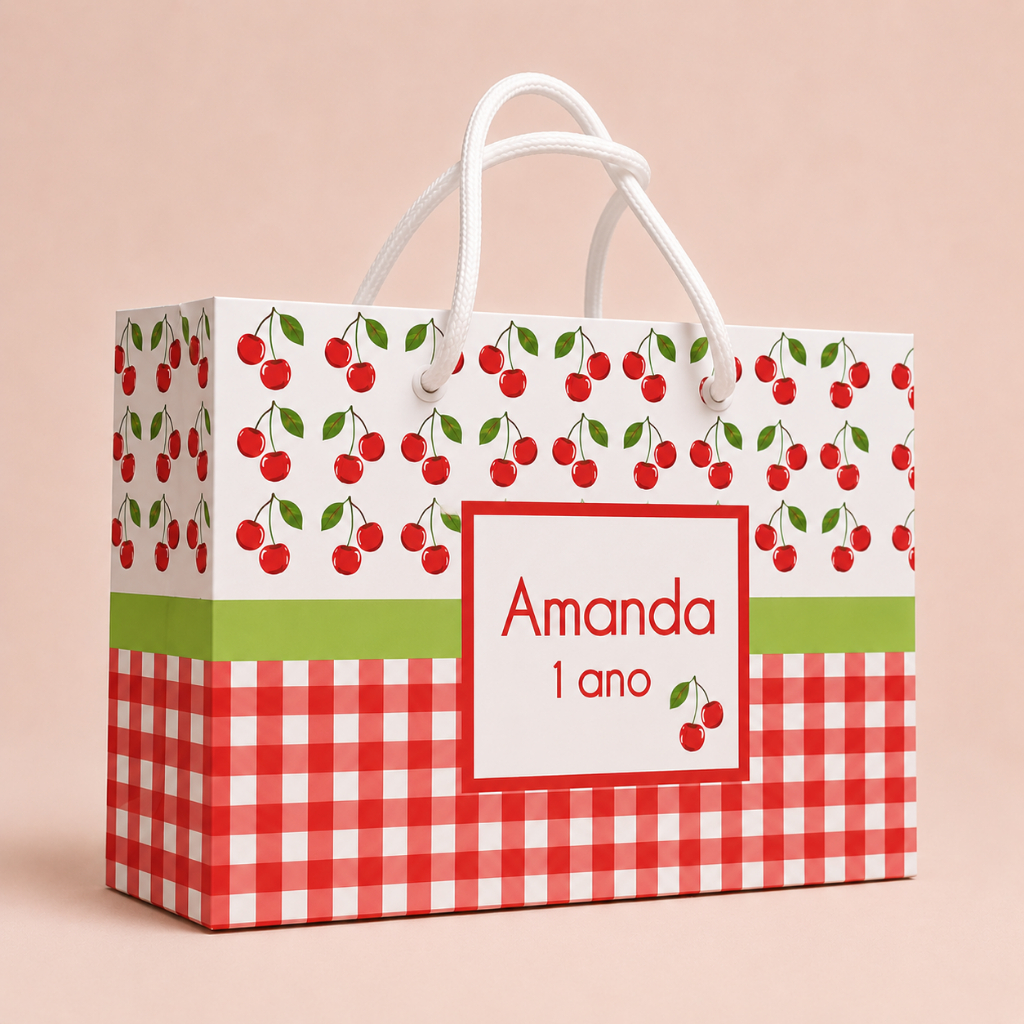PEGUE E MONTE | Sacolinha Jardim Encantado| Lembrancinha Caixinha Personalizada Personalizado