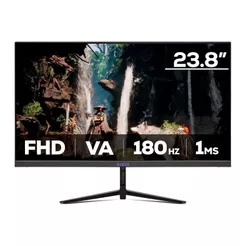 Monitor Gamer Mancer Valak Z185S, 23.8 Pol, VA, Curvo, FHD, 1ms, 180Hz, HDMI/DP, MCR-VKZ185S-BL01