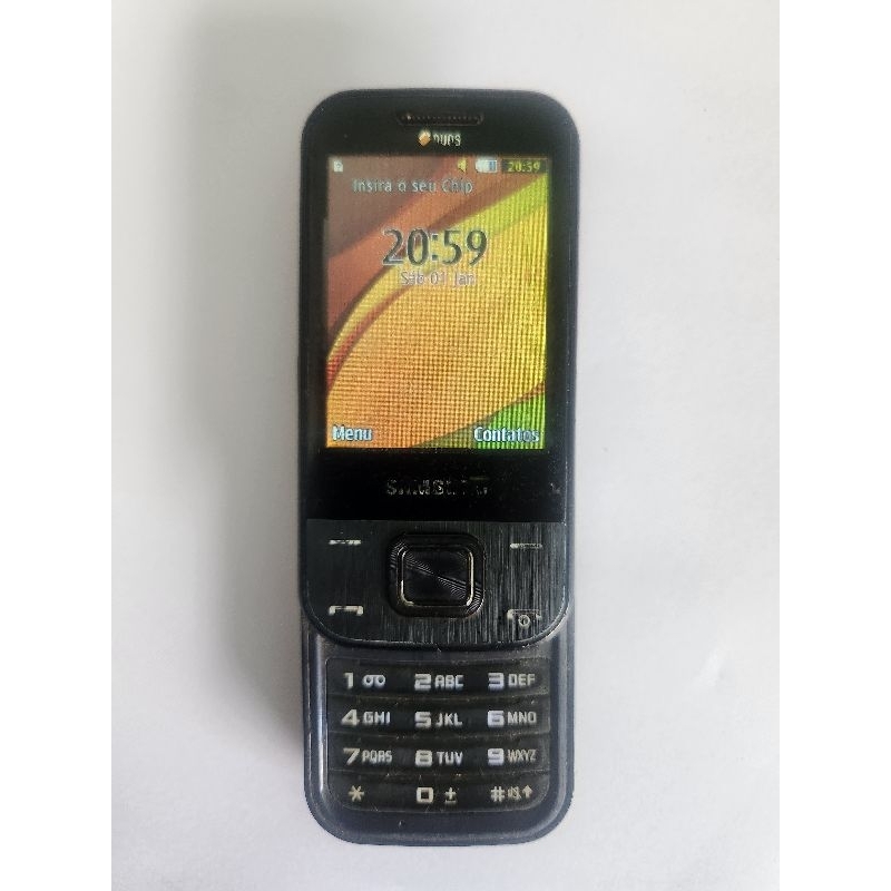 celular samsung slider GT-C3752
