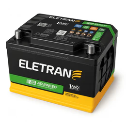 Bateria Automotiva Eletran Advanced 60Ah 12V 450A CCA Polo Positivo Direito Garantia 12 Meses