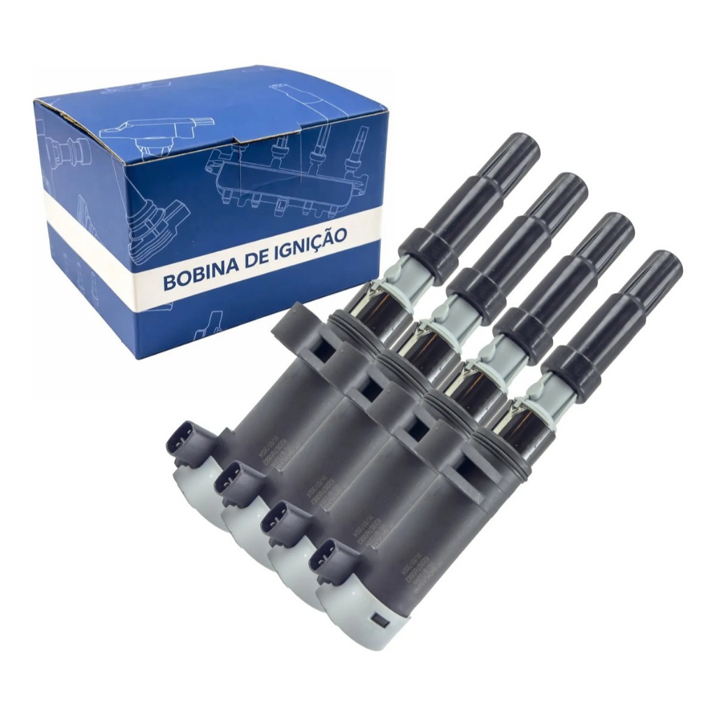 04 Bobinas De Ignição Marelli Duster 2.0 16v 2013