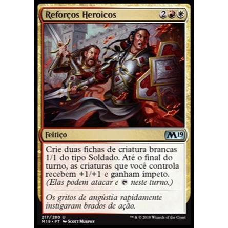Reforços Heroicos (Soldado) - - Magic The Gathering