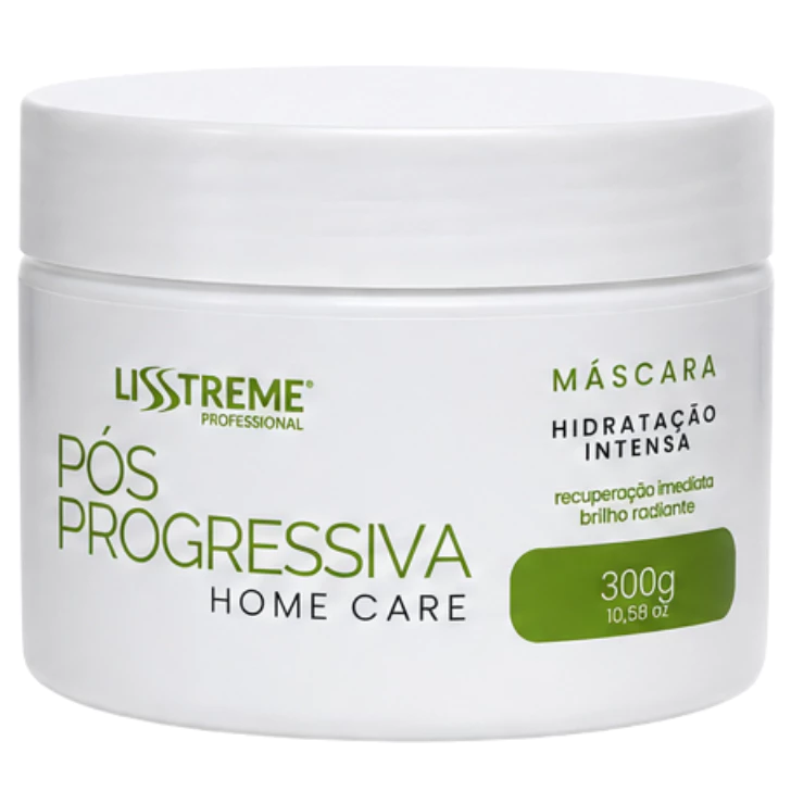 Mascara Home Care 300ml Pós Progressiva LissTreme Recuperação Pós Quimica Brilho, Maciez e Liso Duradouro — imagem 1