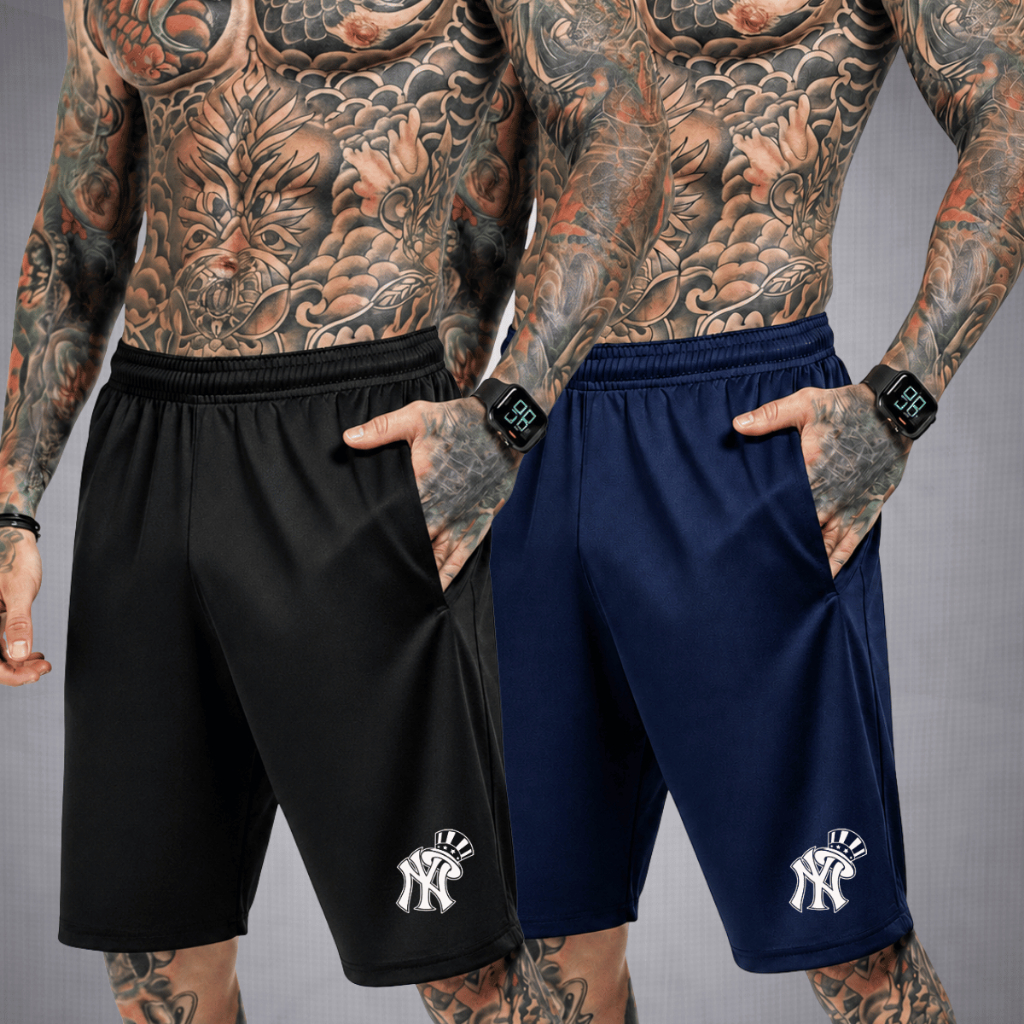 Kit 2 Bermuda Dry Fit Esportiva Masculina Short Confortável para Academia e Dia a Dia