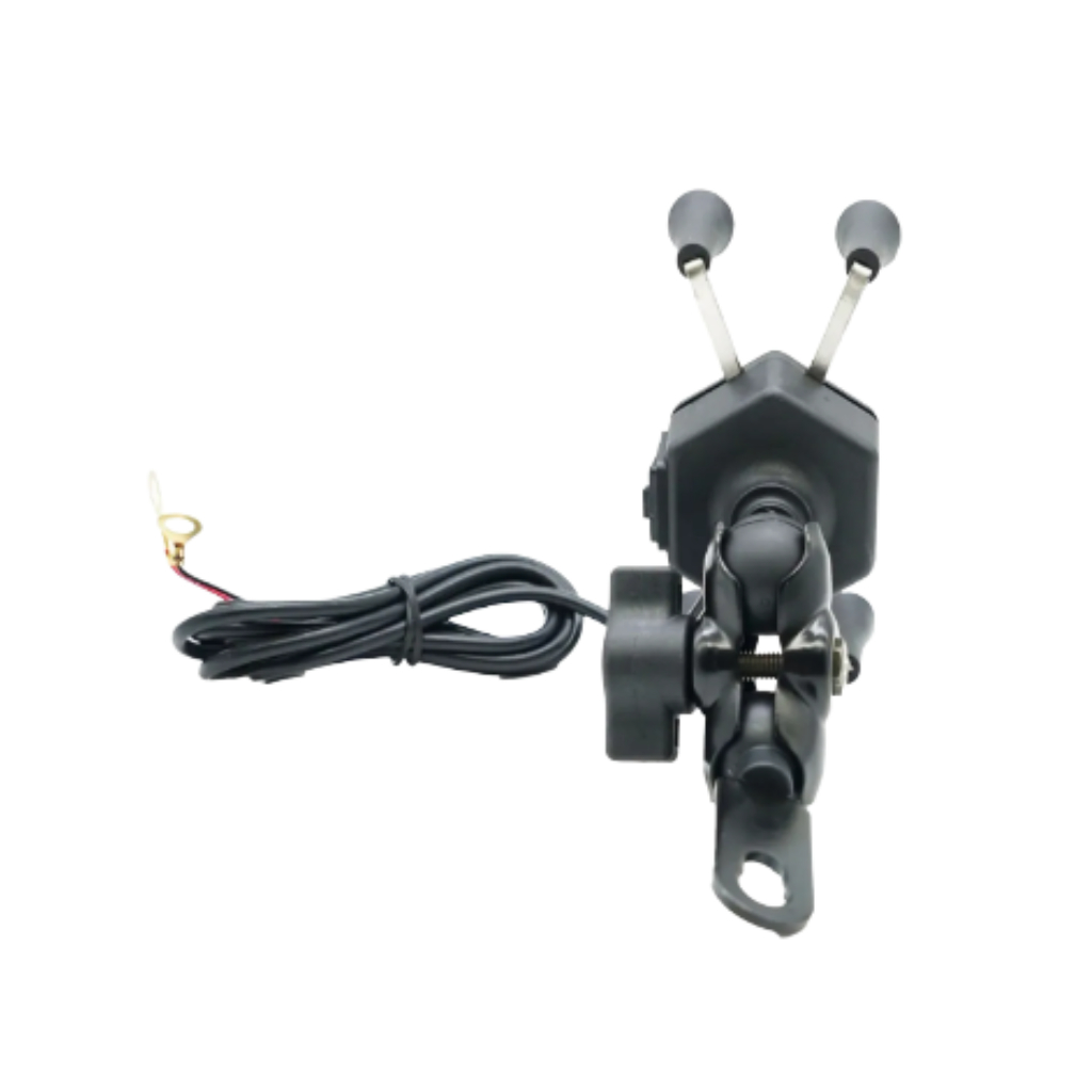 Suporte Celular Moto Stallion Universal Guidão Retrovisor Ajustável Bike Smartphone Motocicleta Resistente