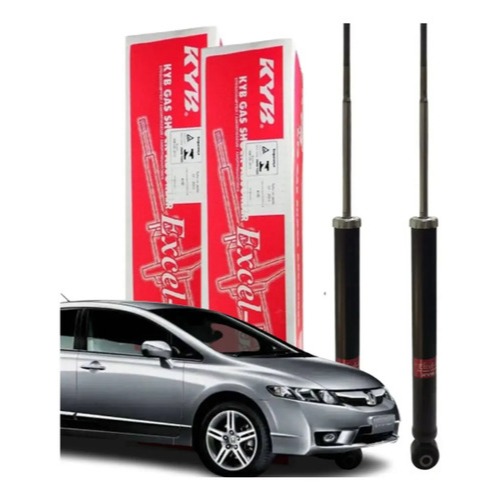 Par Amortecedor Traseiro New Civic 2006 2007 2008 2009 2010 2011 Original Kayaba