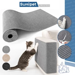 Arranhador Adesivo para Gatos Até 60x200cm Tamanho Extra Grande Protetor de Sofá Cama Box Parede e Móveis