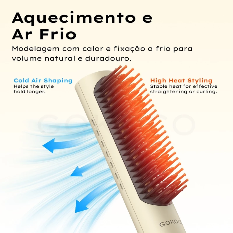 Escova Modeladora de Cabelo Gokoco — foto 3