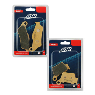 Kit Pastilha Freio Dianteira + Traseira Jdr Ktm Husqvarna Gasgas Sherco Mxf Husaberg