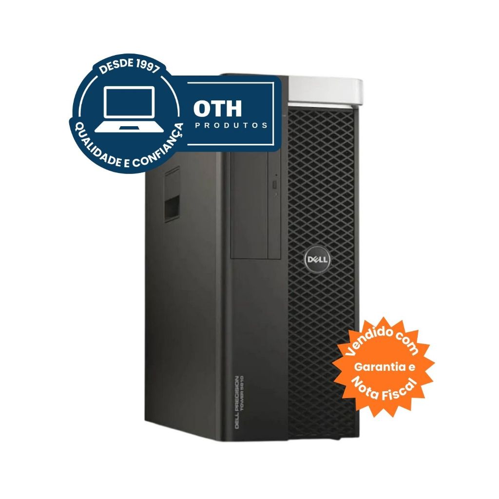 Workstation Dell, Precision 5820, Xeon W-2123, 3.60GHz, 32GB, SSD-256GB + HD-1TB