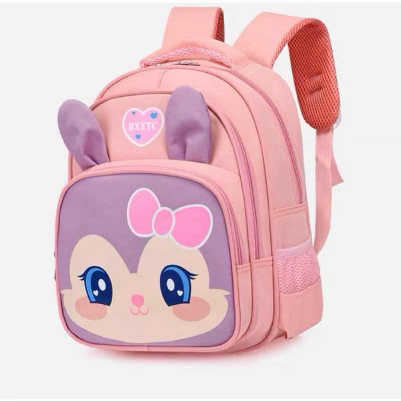 Mochila Infantil Creche Urso Coelhinho Desenho Animado Resistente