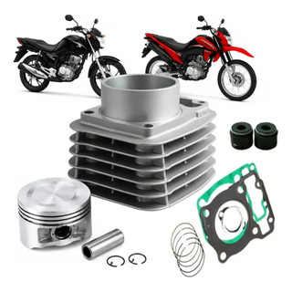 Kit Cilindro Motor Cg 160 Fan Start Completo Premium
