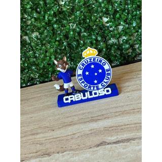 🦊💙 Enfeite de Mesa Cabuloso – Cruzeiro