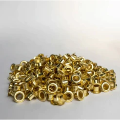 Ilhós 51 Ferro 1000 Peças Várias Cores Uso Profissional