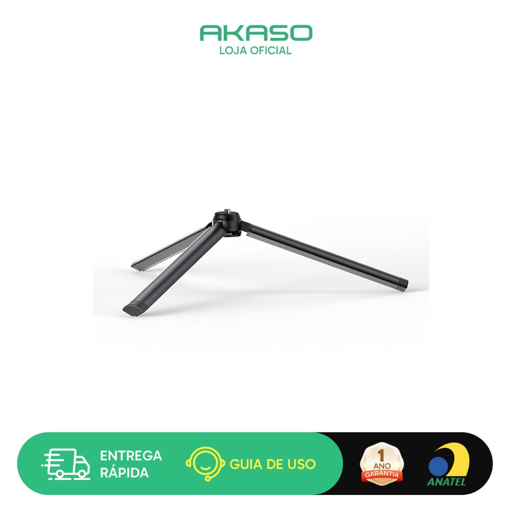 Imagem Câmera Ação AKASO Tripé 19cm (sem Selfie Stick)