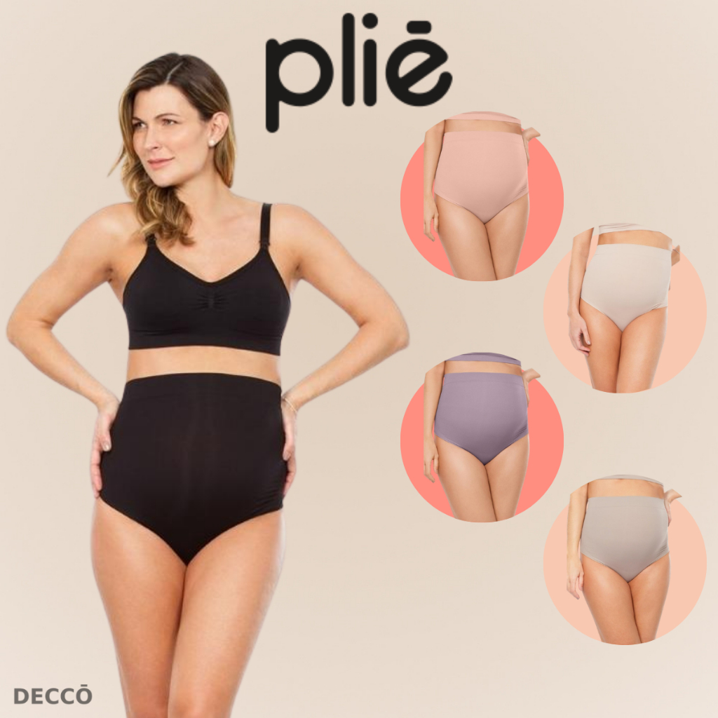 Calcinha Alta Maternity Plie Cavada Para Gestante Gravida Sem Costura Conforto e