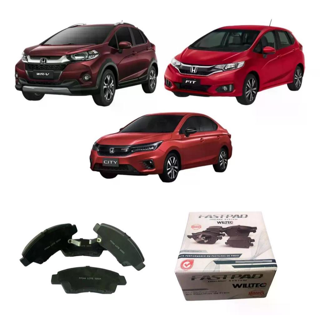 Pastilha Freio Dianteira Honda City 2015 A 2021 Cerâmica