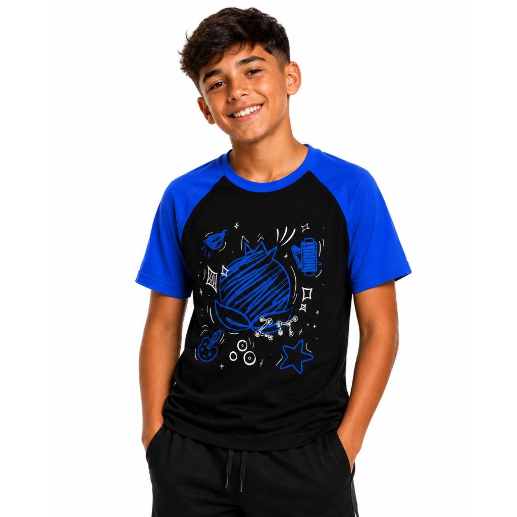 Camiseta Mundo Torajo Nova Coleção Azuul