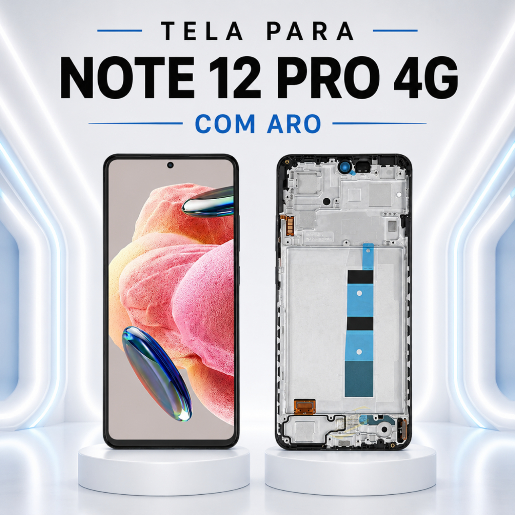 Tela Touch Display Lcd Redmi Note 12 Pro 4g / Note10 pro Incell Sem Aro /Com Aro - A Pronta Entrega
